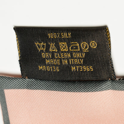 Louis Vuitton Silk Monogram Trunks Bandeau Rose Poudre 3 of 4