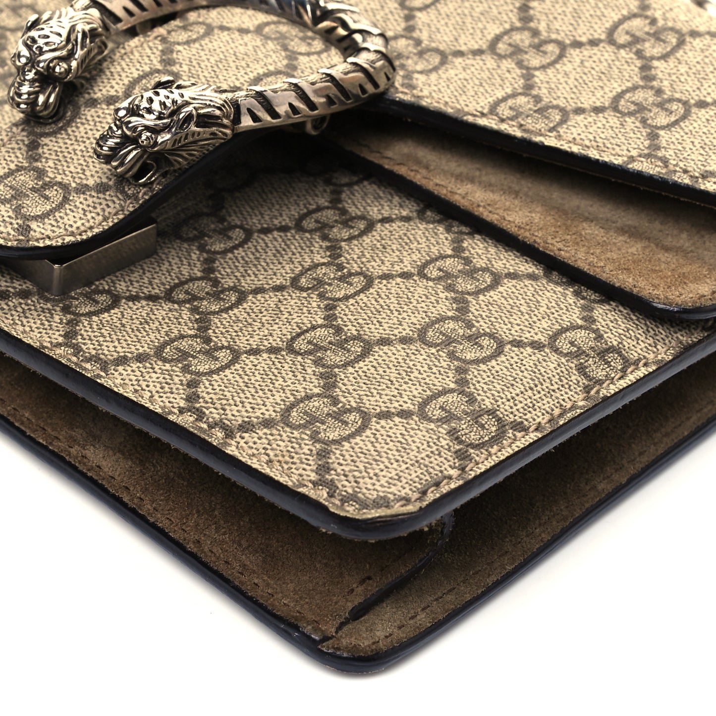 GG Supreme Monogram Mini Dionysus Shoulder Bag Taupe
