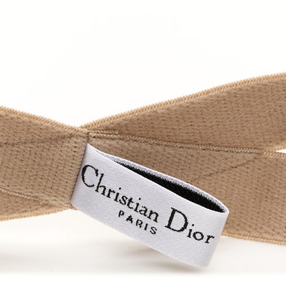 Christian Dior Polyester J'Adior Headband Beige 6 of 8