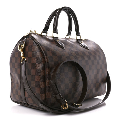 Louis Vuitton Damier Ebene Speedy Bandouliere 30 3 of 13