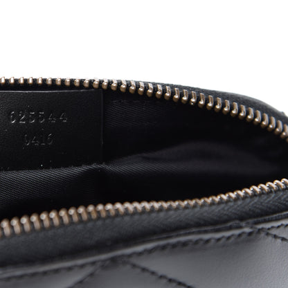 Gucci Calfskin Matelasse GG Marmont Pouch Cosmetic Case Black 7 of 7