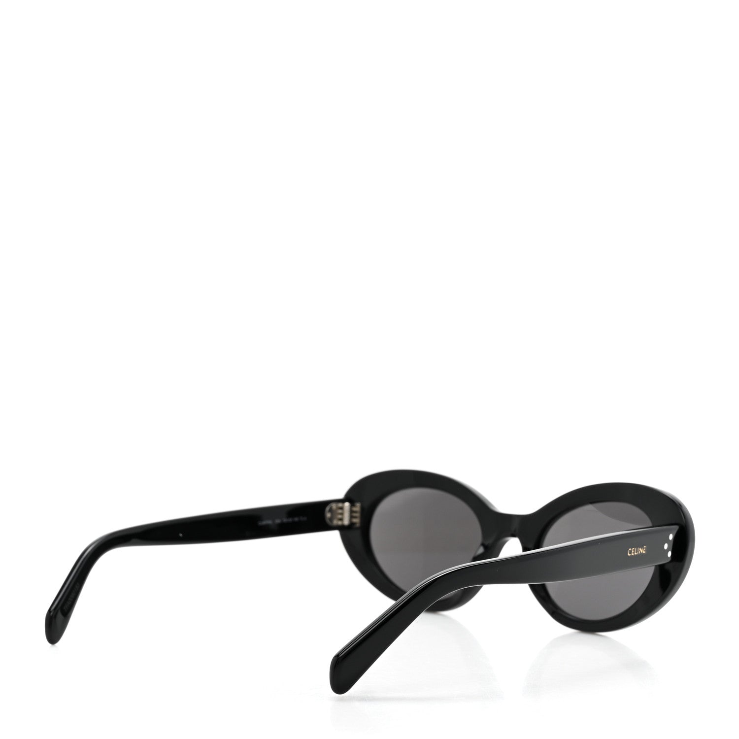 Celine Acetate Cat Eye Sunglasses CL401931 Black 4 of 7