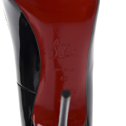 Christian Louboutin Patent So Kate 120 Pumps 40 Black 9 of 10