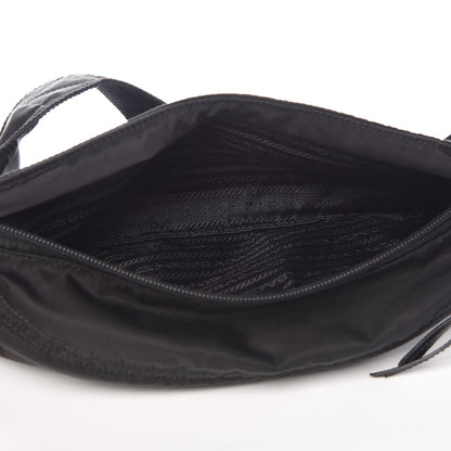Prada Tessuto Nylon Saffiano Belt Bag Black 6 of 7
