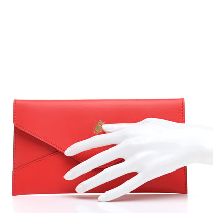 Louis Vuitton Veau Cachemire Chinese New Year Rat Envelope Pouch Red 2 of 8