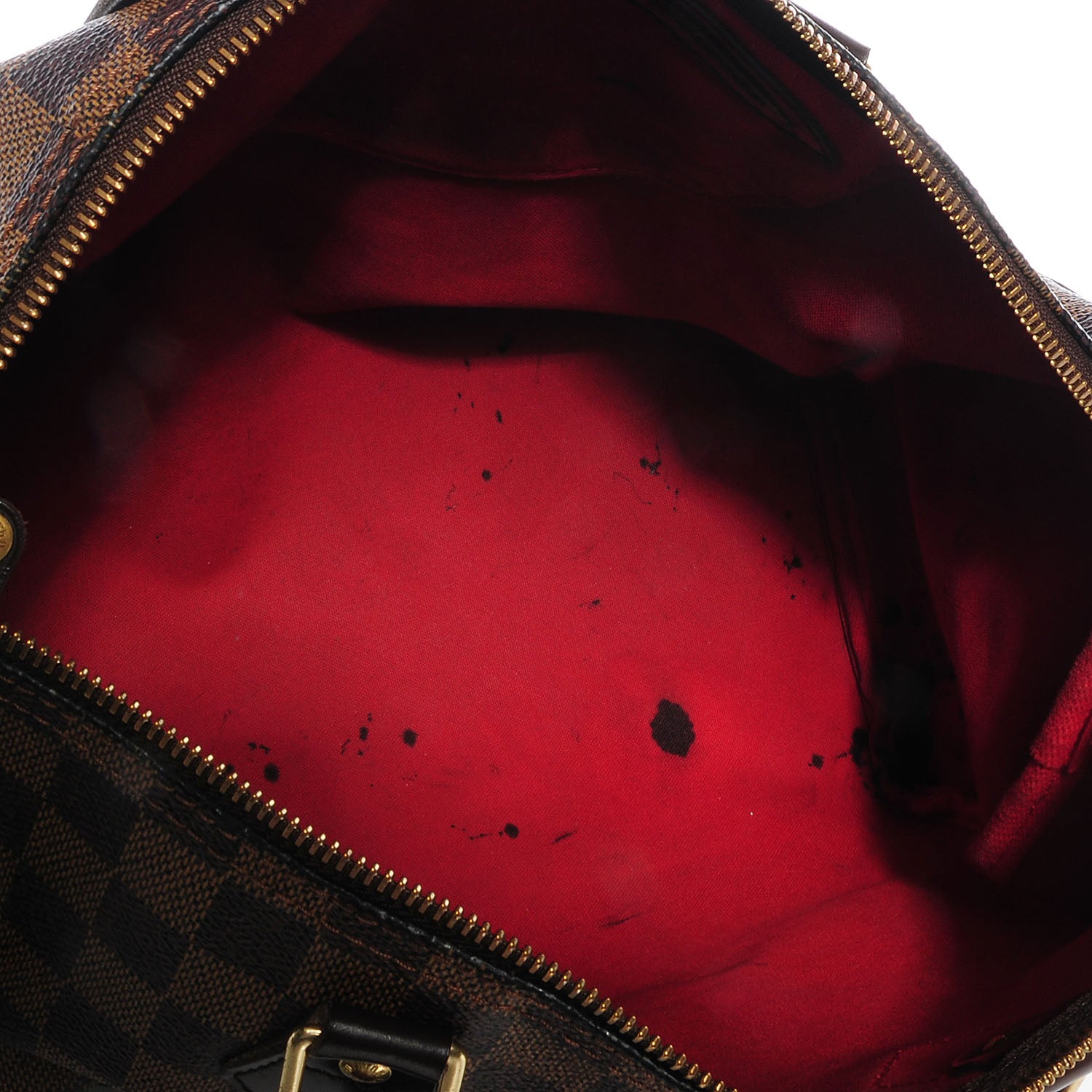 Louis Vuitton Damier Ebene Speedy 35 6 of 8