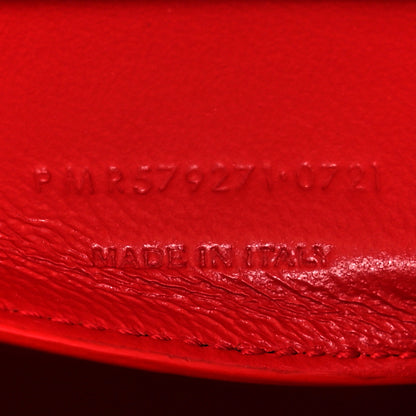 Saint Laurent Smooth Calfskin Manhattan Shoulder Bag Rouge Eros 7 of 12