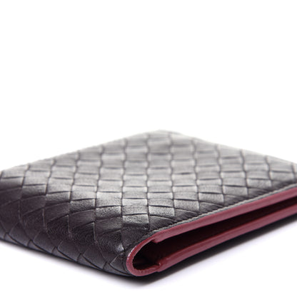 Bottega Veneta Nappa Intrecciato Bi-Fold Wallet Ebano Multicolor 6 of 12