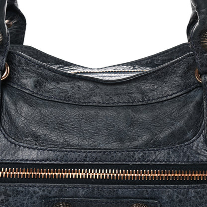Balenciaga Agneau Giant 21 Rose Gold Hardware City Dark Night 12 of 22