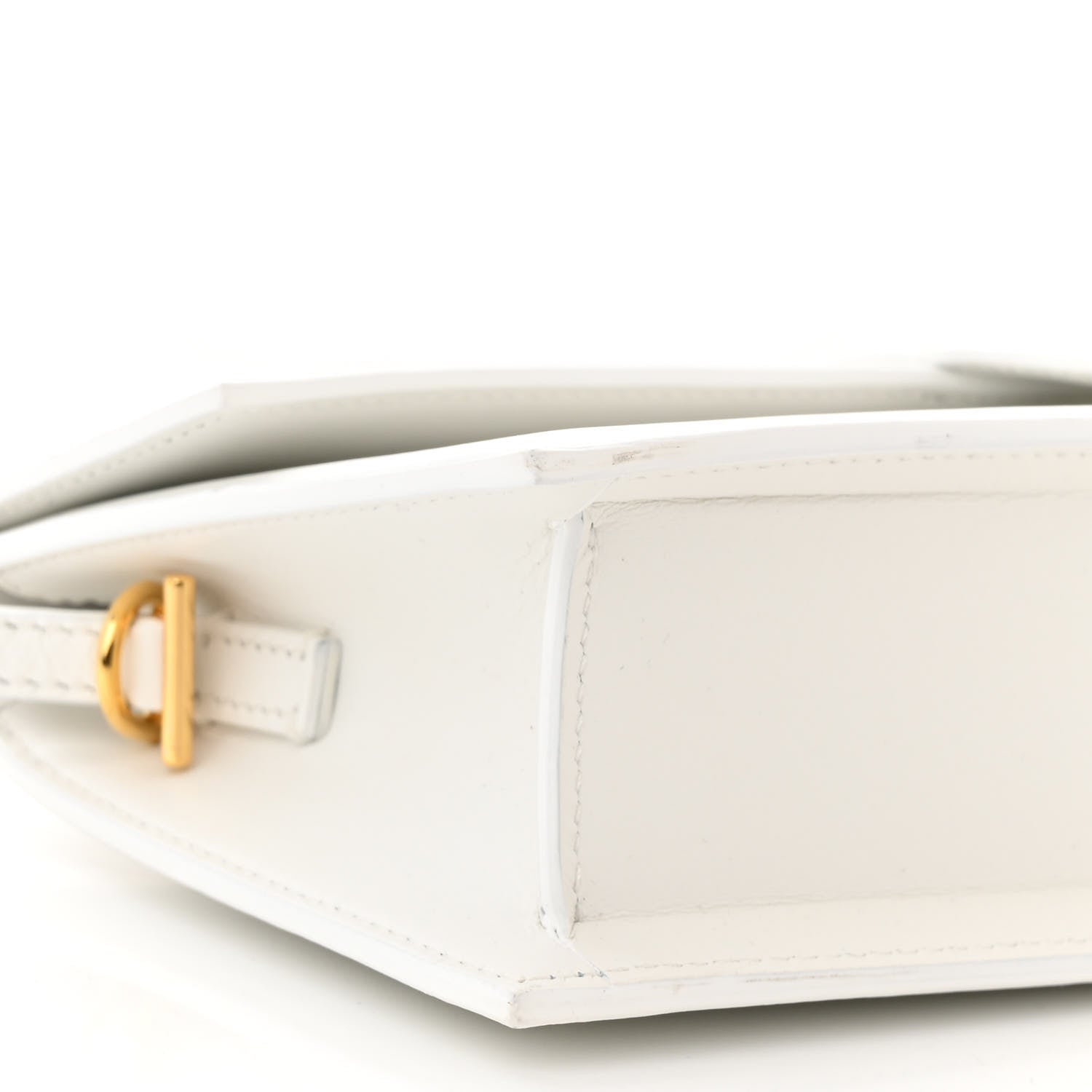 Jacquemus Smooth Calfskin Le Bambino Long White 8 of 9