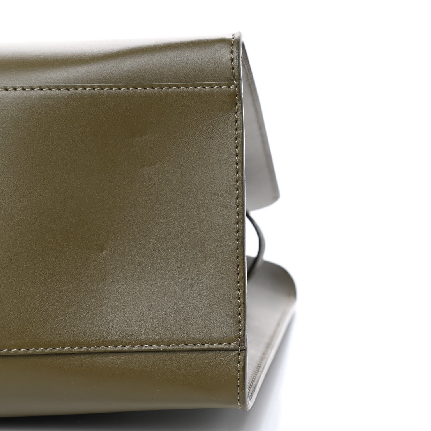 Mansur Gavriel Calfskin Sun Bag Olive 8 of 8