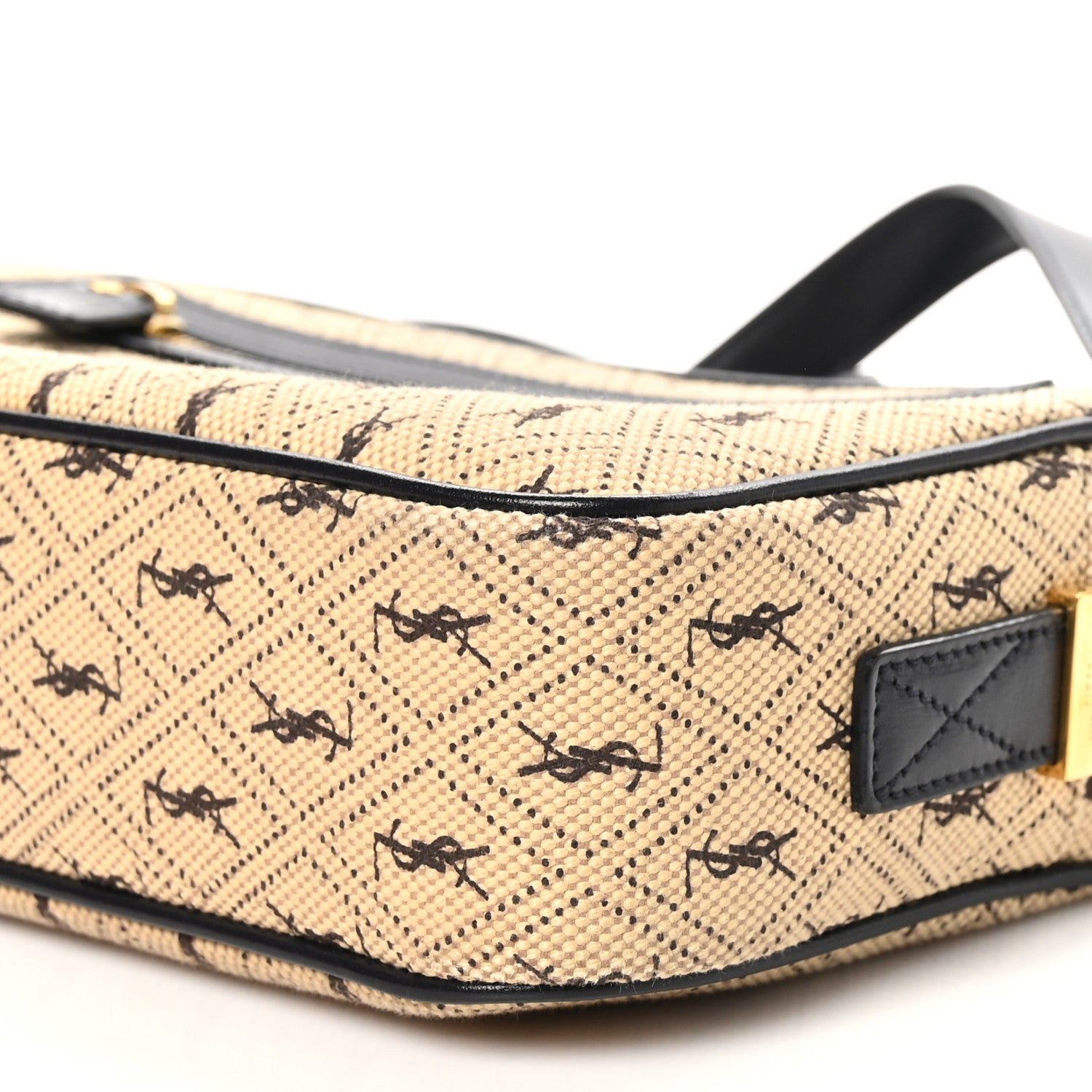 Saint Laurent Canvas Monogram All Over Camera Bag Beige 10 of 10