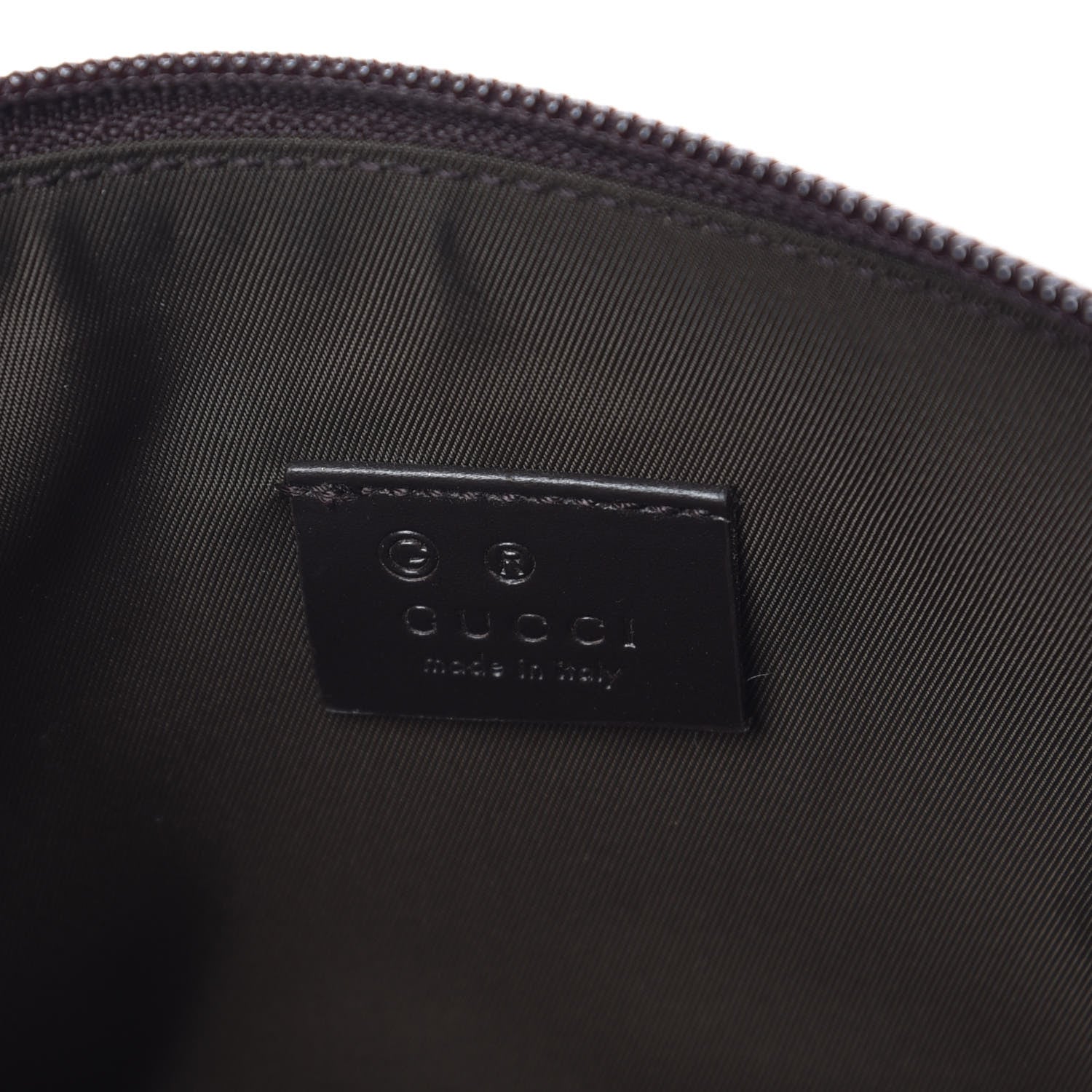 Gucci Nylon Monogram Cosmetic Pouch Brown 8 of 9