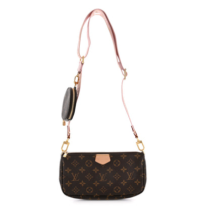 Louis Vuitton Monogram Multi Pochette Accessories Large Pochette Rose Clair 1 of 11