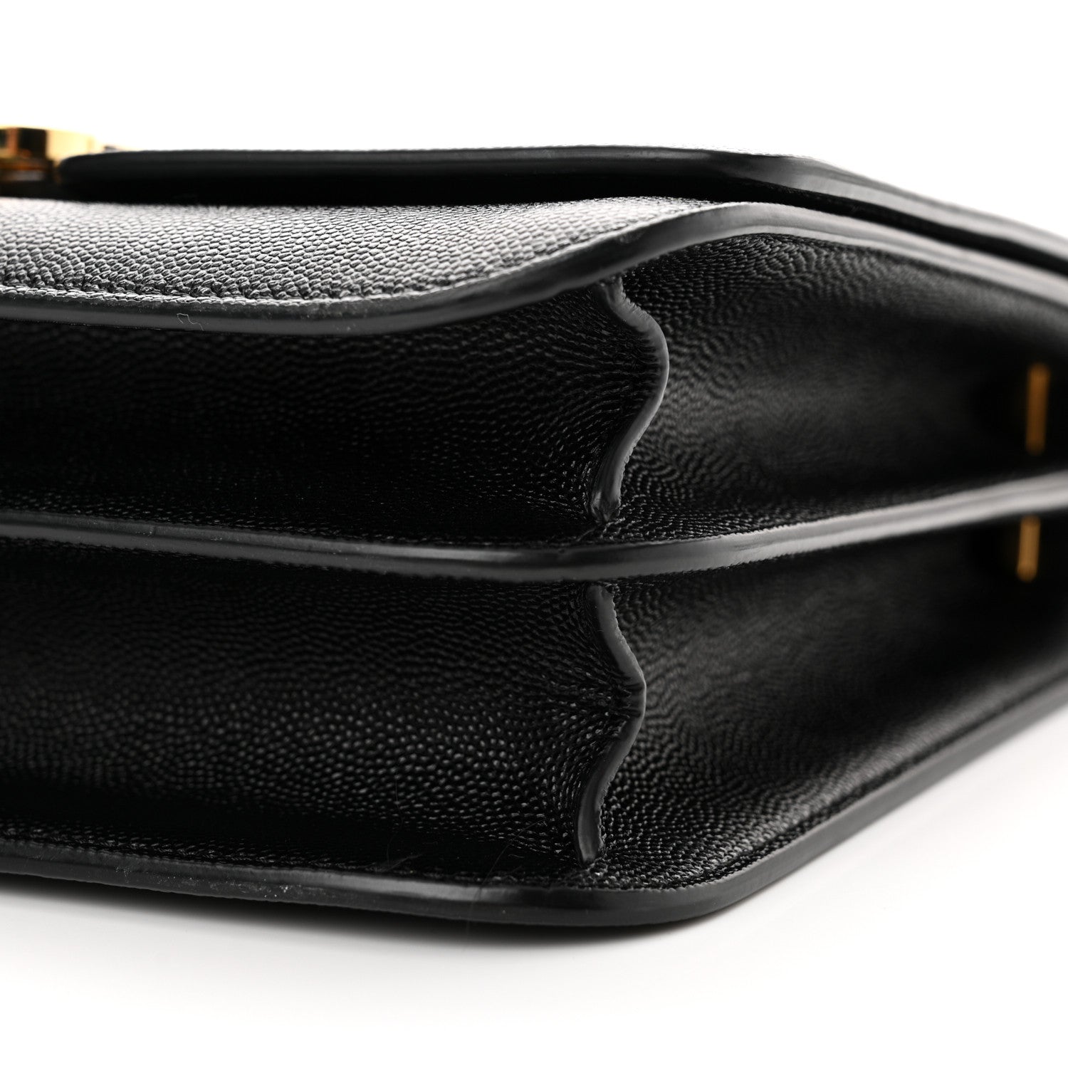 Burberry Grained Calfskin Medium TB Bag Black 9 of 10