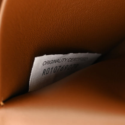 Bottega Veneta Suede Intrecciato Bang Bang Vanity Case Amber 7 of 10