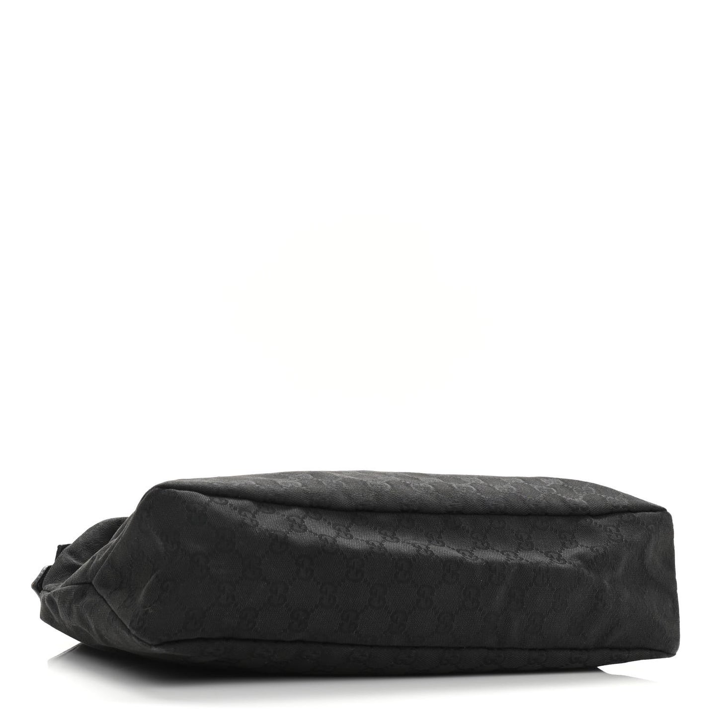 Monogram Medium Horsebit Chain Hobo Black