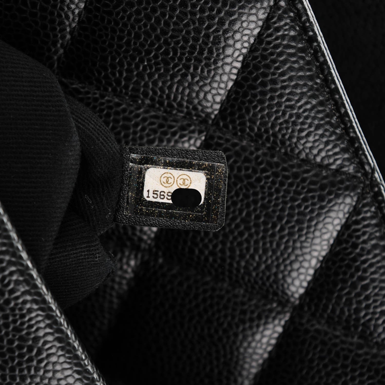 Chanel Caviar Large Soft CC Top Handle Tote Black 7 of 7