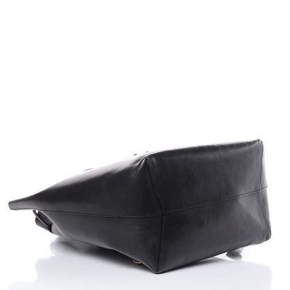 Mansur Gavriel Vegetable Tanned Calfskin Backpack Black 4 of 23
