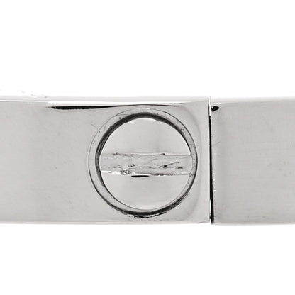 Cartier 18K White Gold Small LOVE Bracelet 20 5 of 7