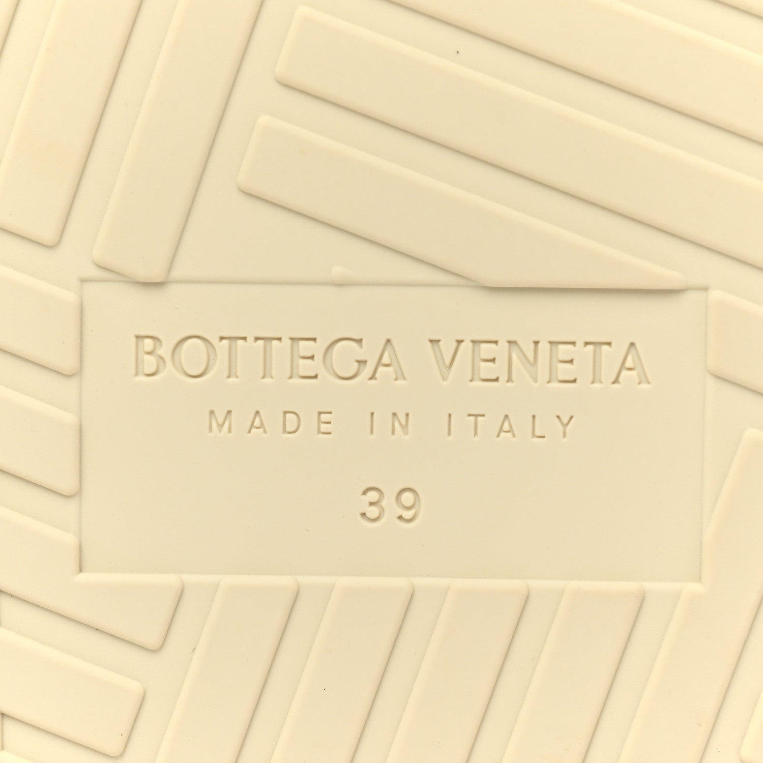 Bottega Veneta Rubber Carpet Slider Sandals 39 Sea Salt 6 of 9