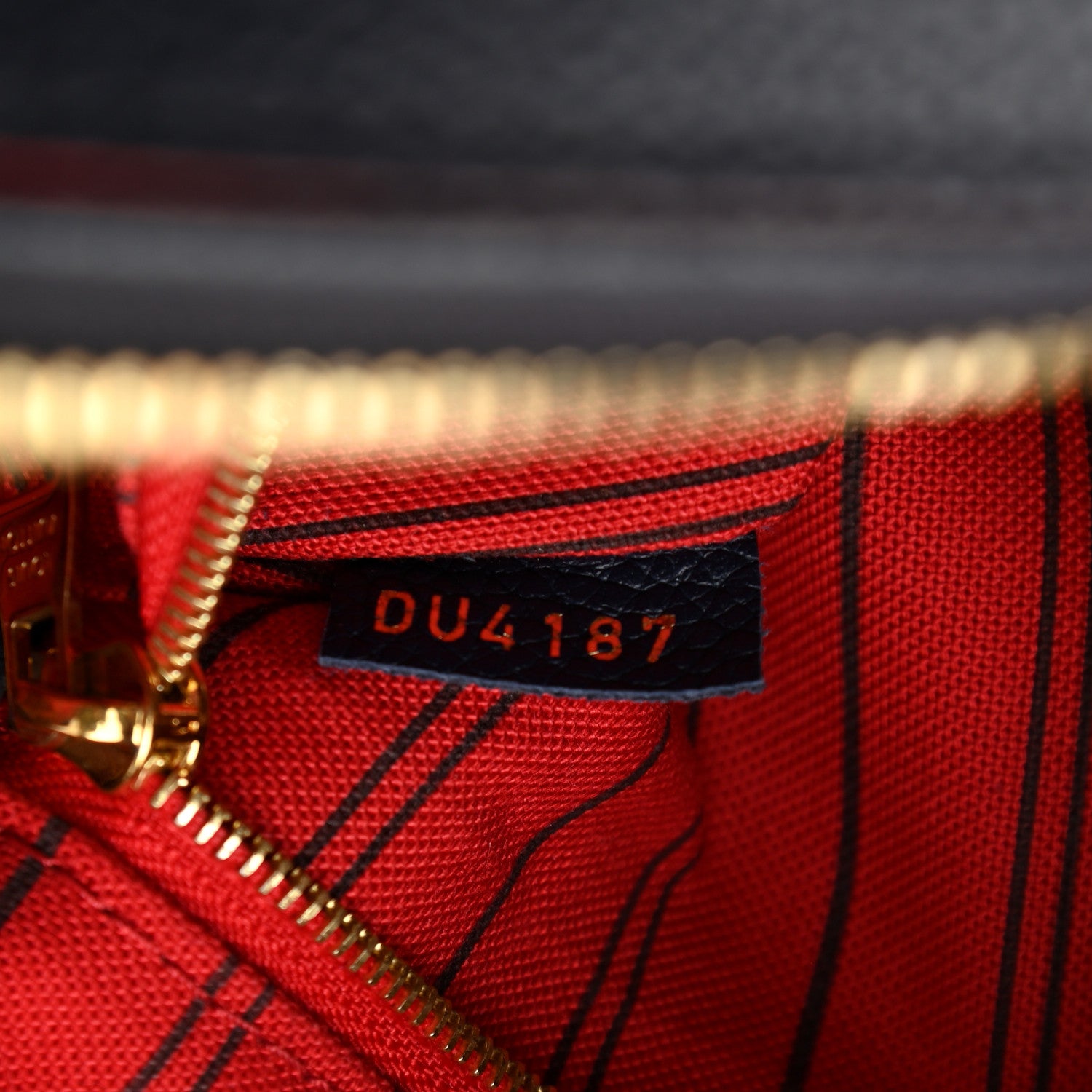 Louis Vuitton Empreinte Speedy Bandouliere 25 NM Marine Rouge 7 of 10