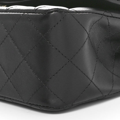 Chanel Lambskin Quilted Mini Rectangular Flap Black 10 of 11