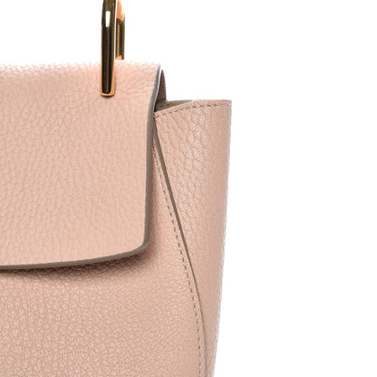 Chloe Grained Lambskin Drew Shoulder Bag Cement Pink 8 of 10