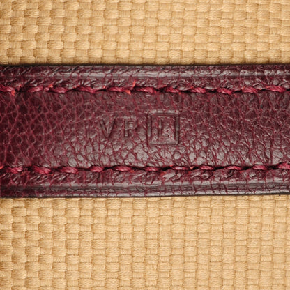 Hermes Toile Buffle Skipper Garden Party 36 MM Prune 7 of 7