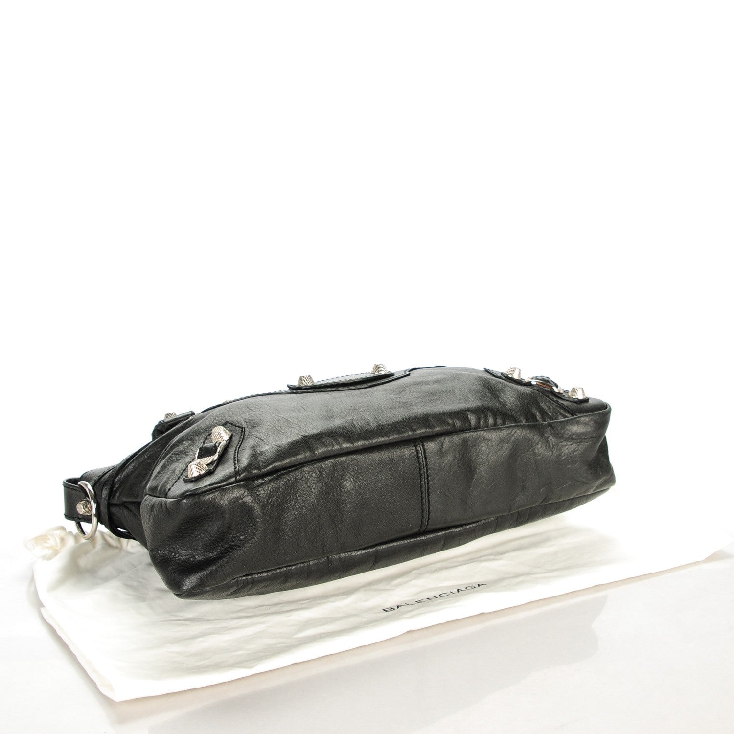 Balenciaga Agneau Giant 12 Silver Hardware First Black 4 of 8