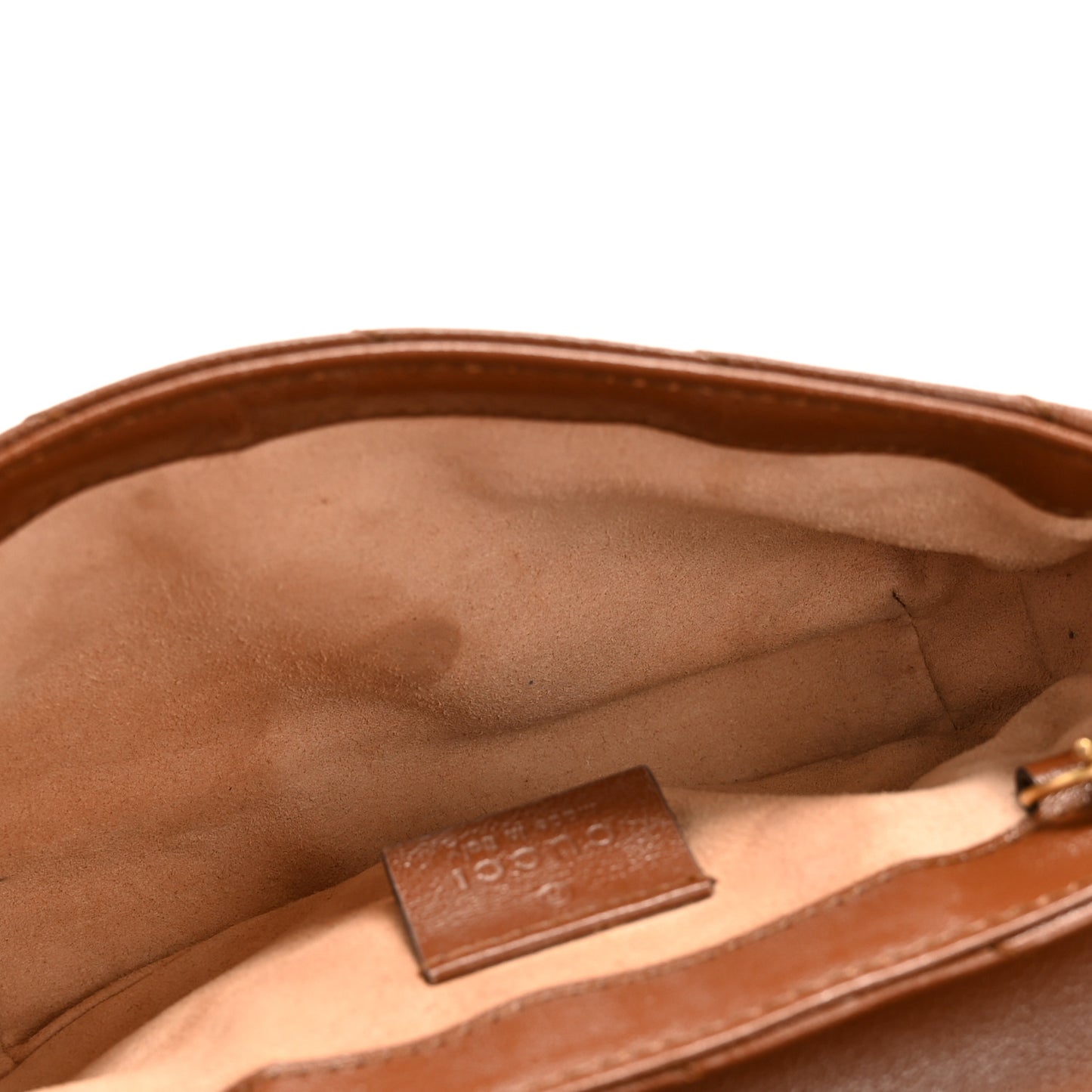 Azalea Calfskin Matelasse Diagonal Super Mini GG Marmont Shoulder Bag Cuir