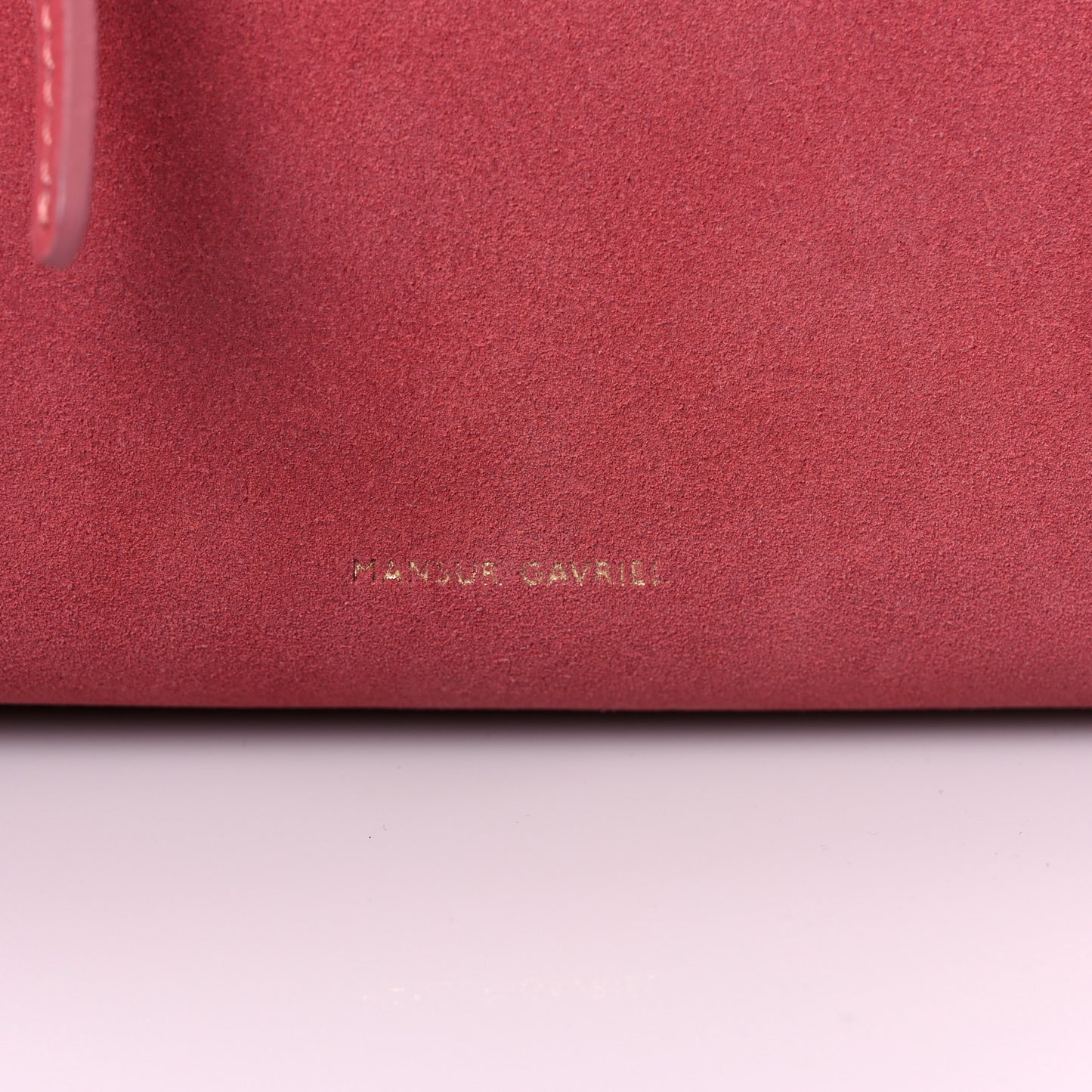 Suede Large Sun Bag Blush
