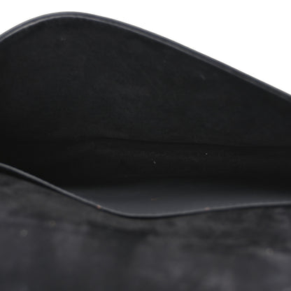 Christian Dior Ultra Matte Calfskin Cannage Lady Dior Clutch Black 4 of 10