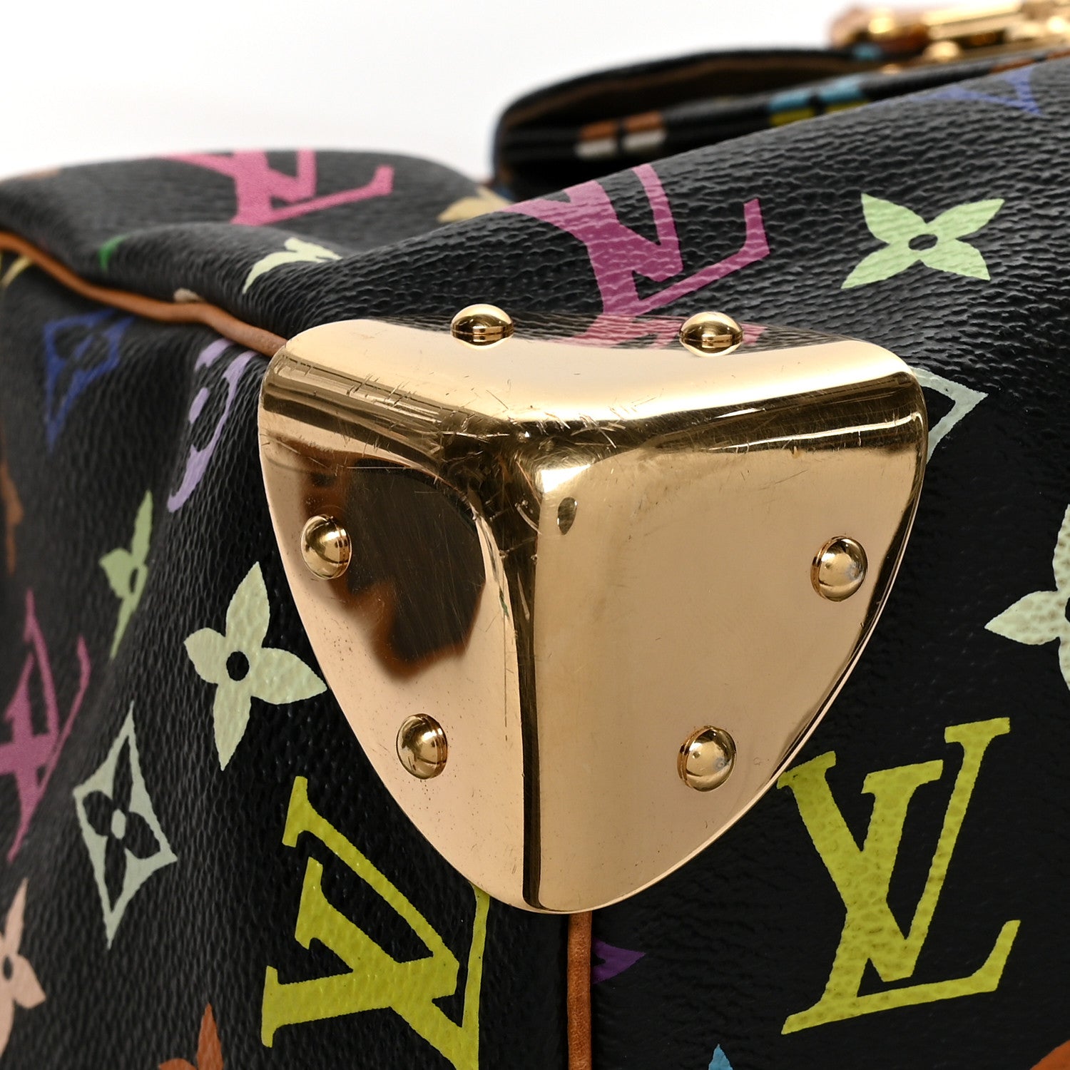 Louis Vuitton Monogram Multicolor Speedy 30 Black 8 of 13