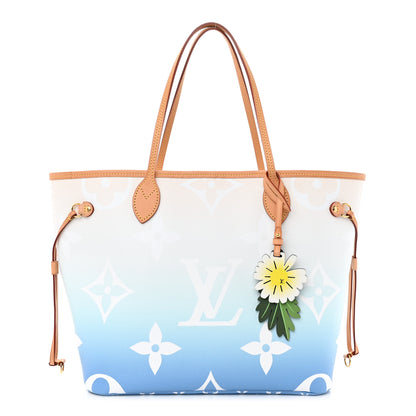 Louis Vuitton Monogram Giant By The Pool Neverfull MM Blue 1 of 12