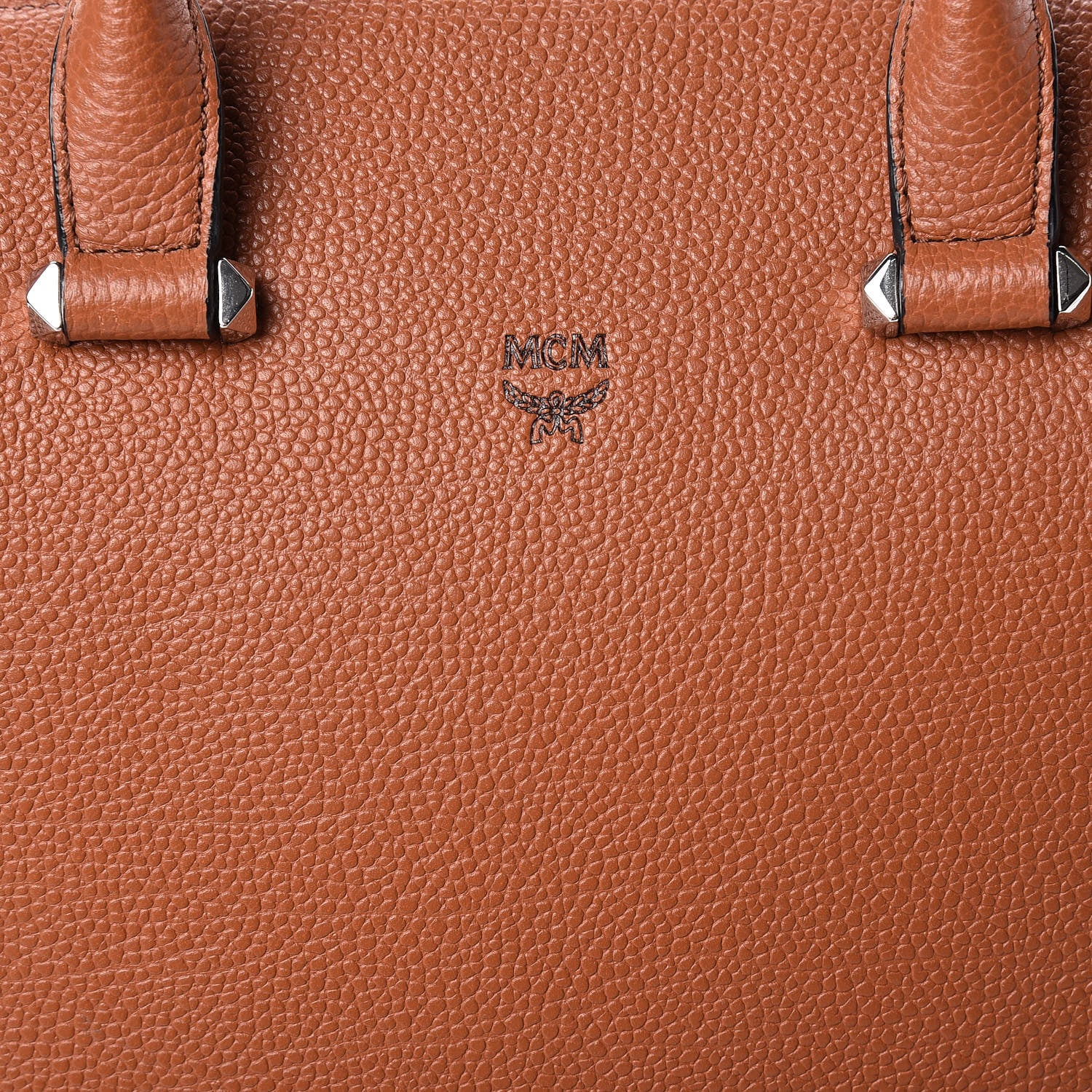 MCM Grained Calfskin Medium Ella Boston Brown 8 of 12