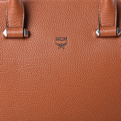 MCM Grained Calfskin Medium Ella Boston Brown 8 of 12