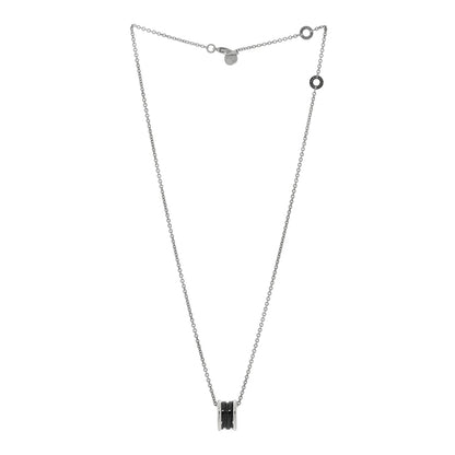 Bulgari Sterling Silver Ceramic Save The Children Pendant Necklace 3 of 5