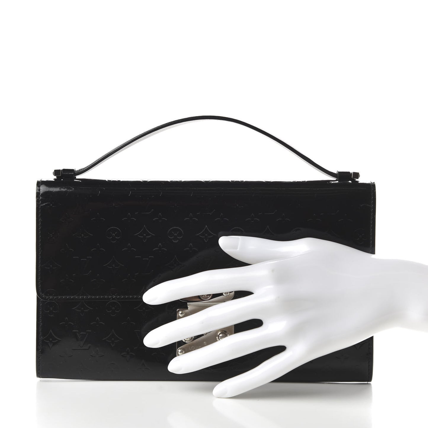 Monogram Glace Anouchka Pochette MM Black
