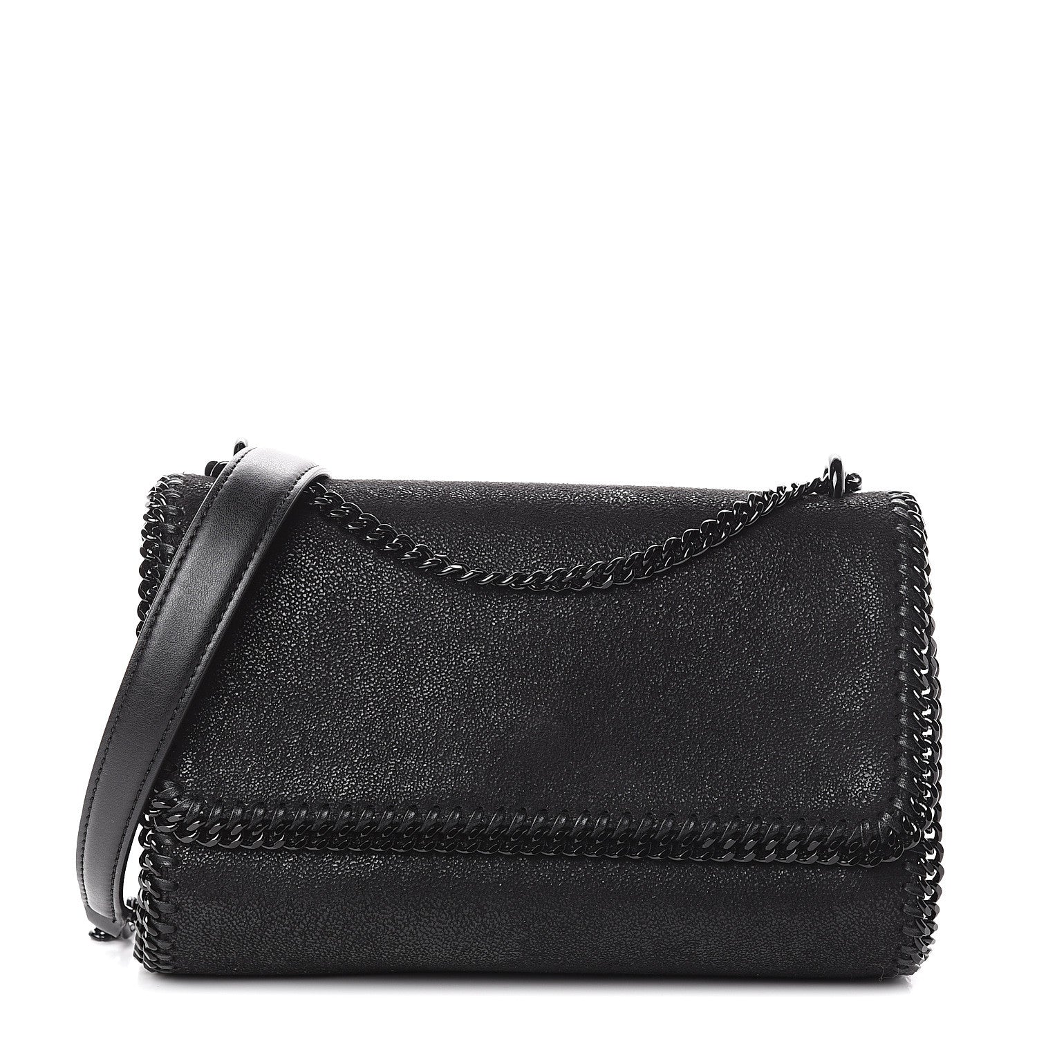 Stella McCartney Shaggy Deer Falabella Messenger Black 1 of 8