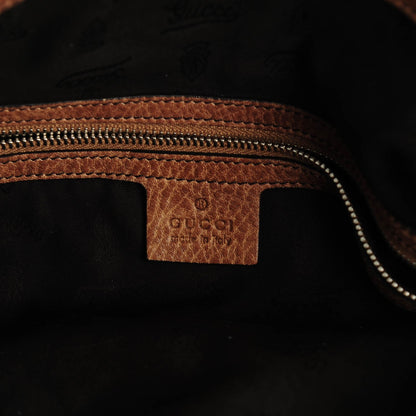 Gucci Calfskin Large Bamboo Bar Shoulder Bag Light Brown 6 of 7