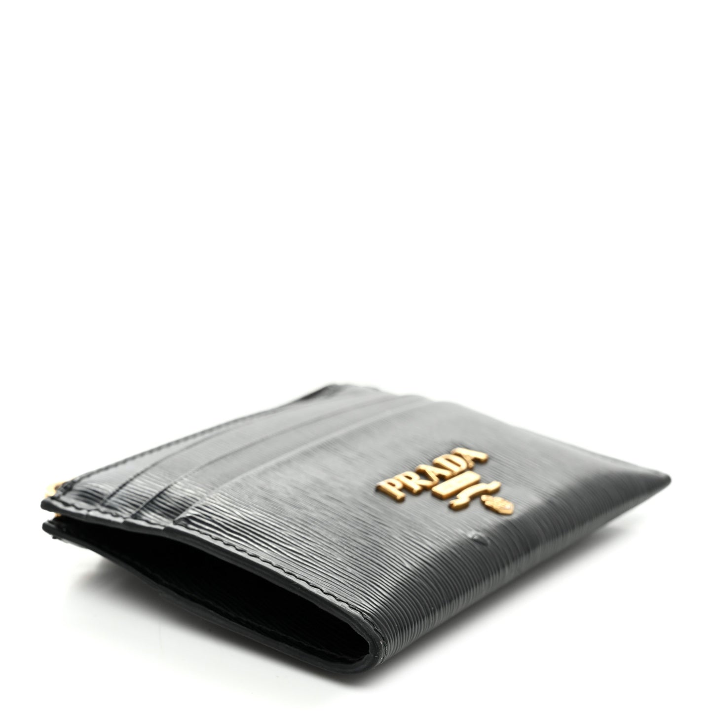 Vitello Move Zip Top Card Holder Wallet Black