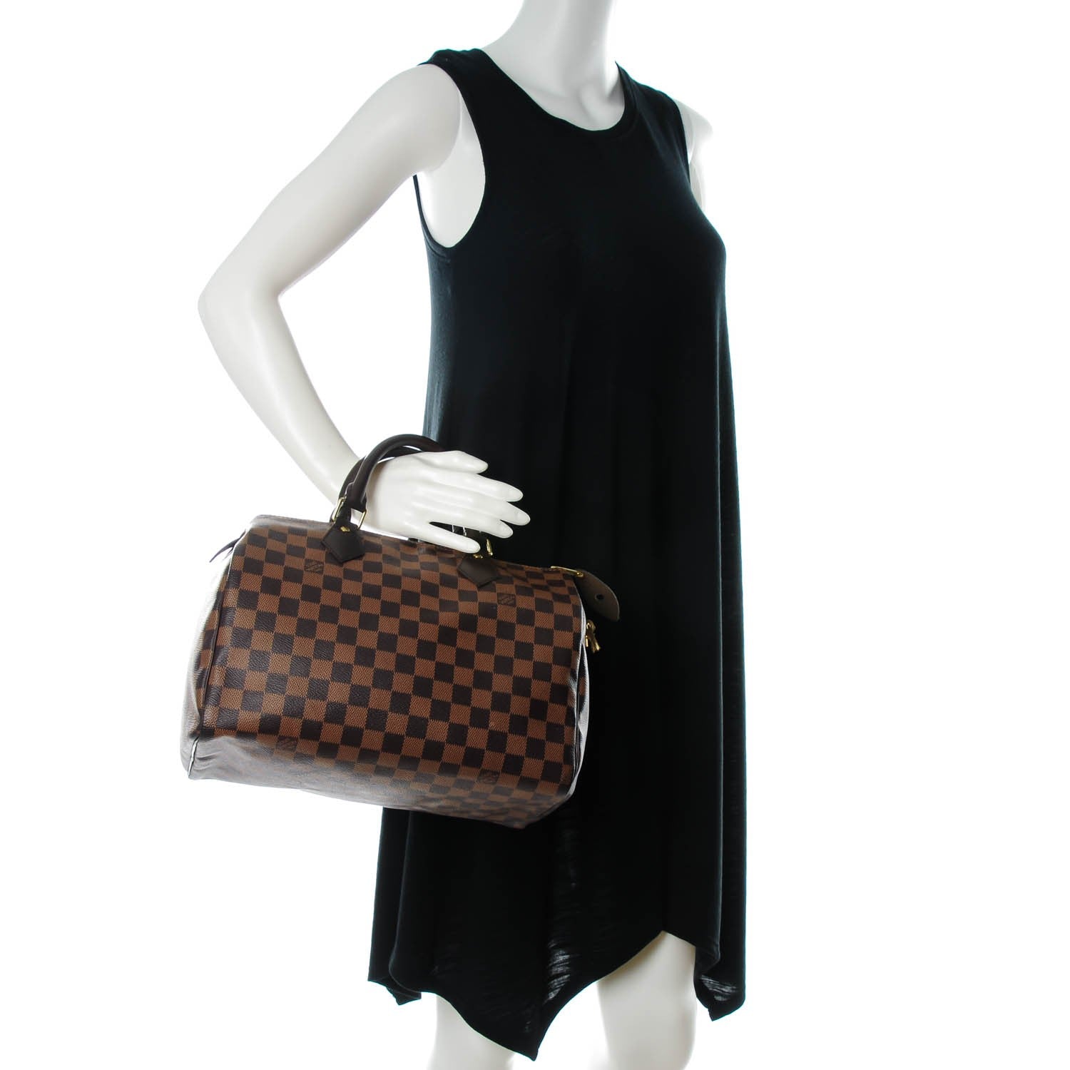 Louis Vuitton Damier Ebene Speedy 30 2 of 7