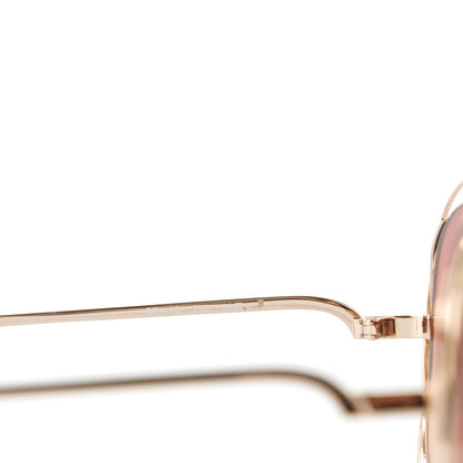Chloe Oversize Round Carlina Sunglasses CE119S Gold 4 of 4