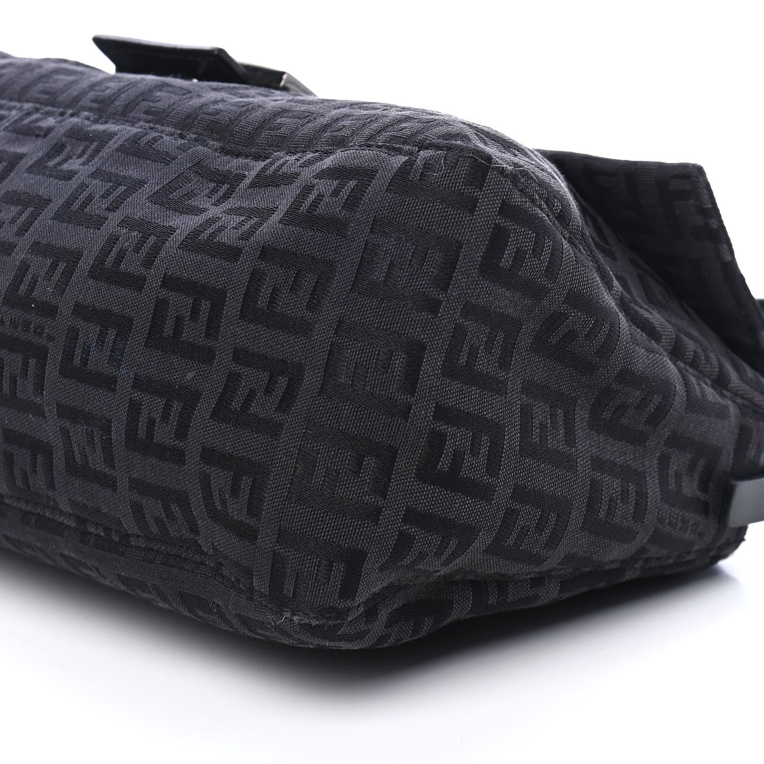 Fendi Zucchino Baguette Black 8 of 11