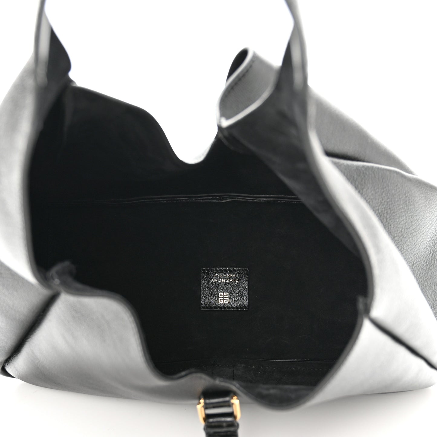 Calfskin Medium G-Lock Hobo Black