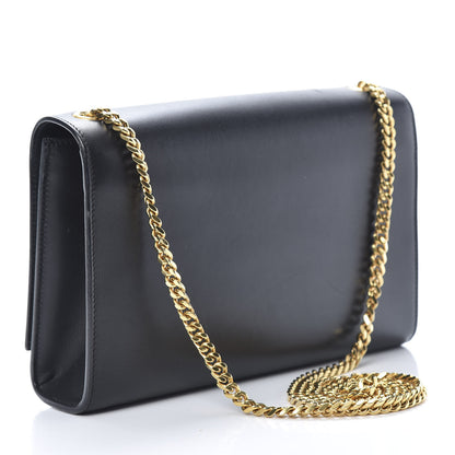 Saint Laurent Smooth Calfskin Medium Classic Monogram Kate Tassel Satchel Black 3 of 19