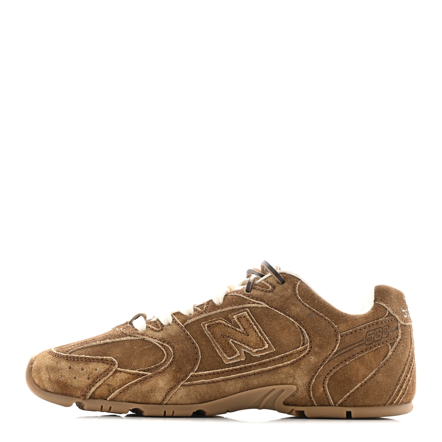 Miu Miu X NEW BALANCE Suede 530 SL Sneakers 35 Cinnamon 1 of 10