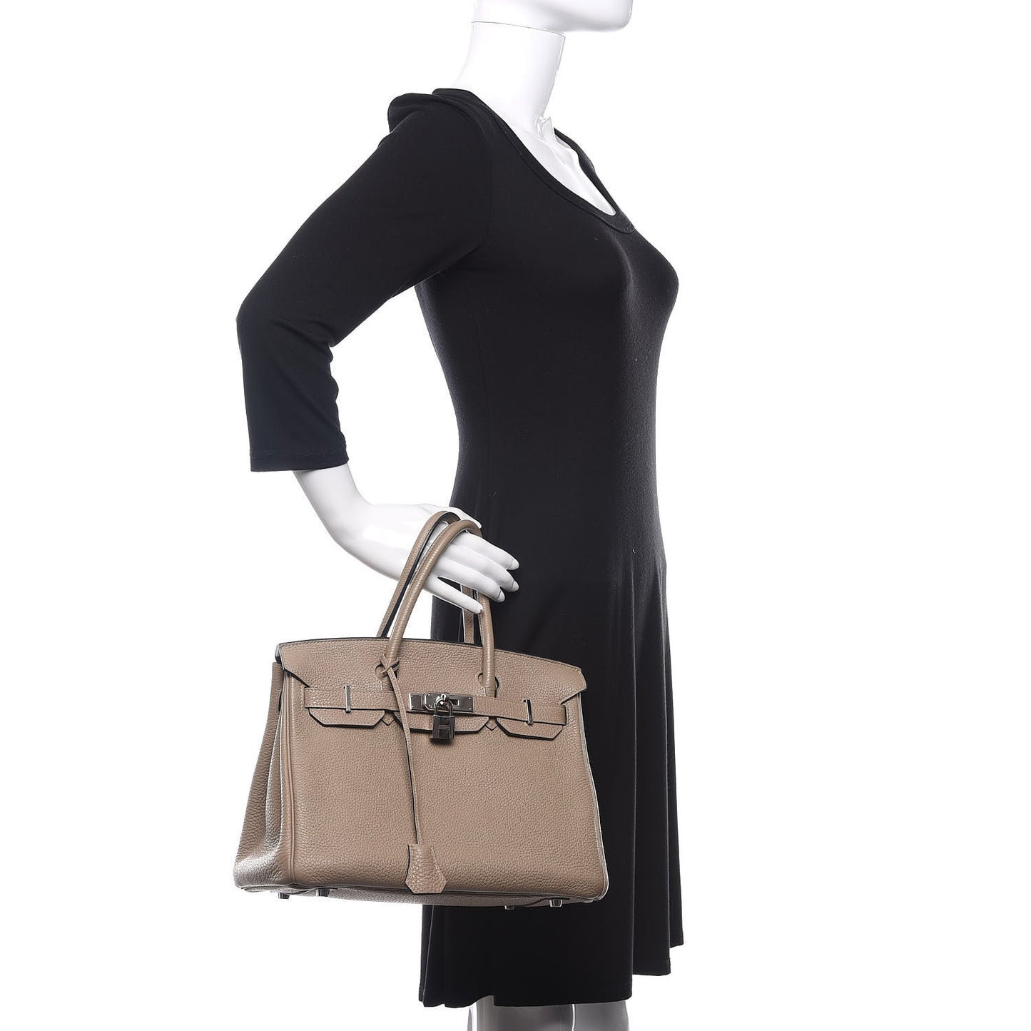 Togo Birkin 30 Gris Tourterelle