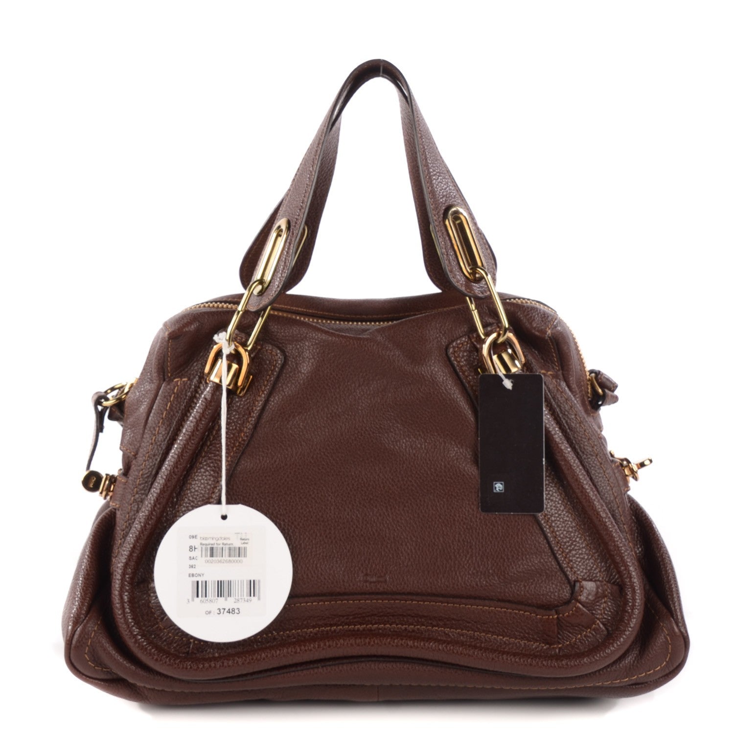 Chloe Calfskin Medium Paraty Ebony 1 of 9